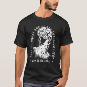 Camiseta Máscara de arte de la vida Máscara facial del tatu