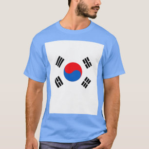 Camiseta Máscara de bandera de Corea del Sur
