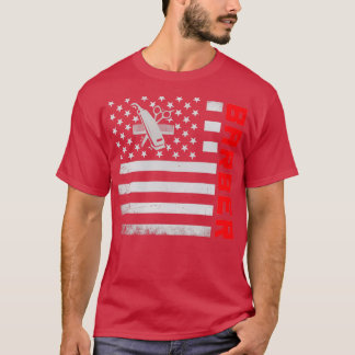 Camiseta Máscara de bandera de Estados Unidos
