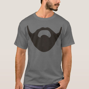 Camiseta Máscara de barba estilo lin manuel amantes de las 