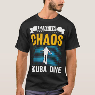 Camiseta Máscara de buceo Divers Snorkel Aletas Para Hombre