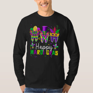 Camiseta Máscara de Bufón de Dientes Higiene Dental Feliz M