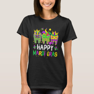 Camiseta Máscara de Bufón de Dientes Higiene Dental Feliz M