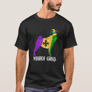 Camiseta Máscara de Bufón de Fiesta de Mardi Gras para Aman