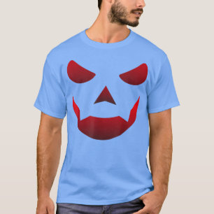Camiseta Máscara de calabaza asustada para el gigante de Ha
