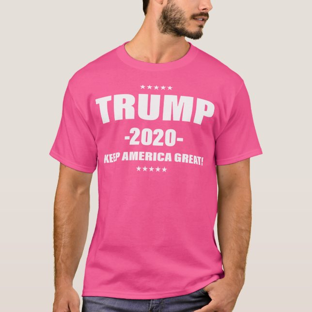 Camiseta Máscara de cara de Trump 2020 (Anverso)