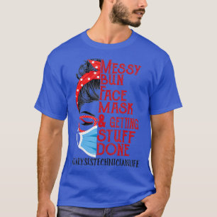 Camiseta Máscara De Cara Desordenada Con Diálisis De Cosas