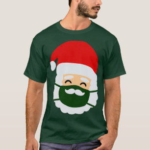 Camiseta Máscara de cara Santa Navidades Mustache Classic T