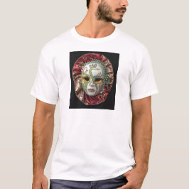 Camiseta Máscara de Carnaval de Niña Hermosa