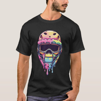 Camiseta Máscara de catcher de niños fanáticos del béisbol 