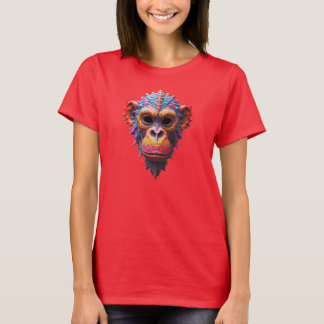 Camiseta Máscara de Chimpancé Ornata