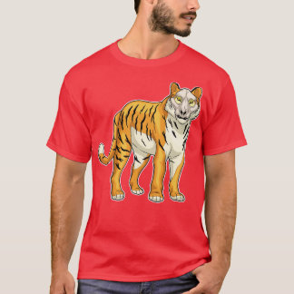 Camiseta Máscara de cráneo de tigre