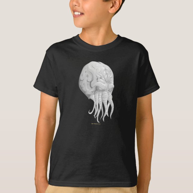 Camiseta Máscara de Cthulhu de la interferencia (Anverso)