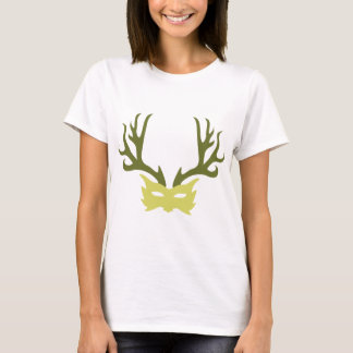 Camiseta Máscara de cuernos de dios