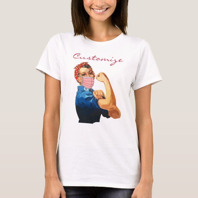 Camiseta Máscara de empoderamiento femenino Thunder_Cove  (Anverso)