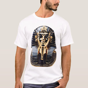 Camiseta Máscara de enterramiento de oro de Tutankhamun - F