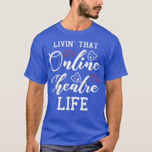 Camiseta Máscara de frente de Broadway para los amantes del