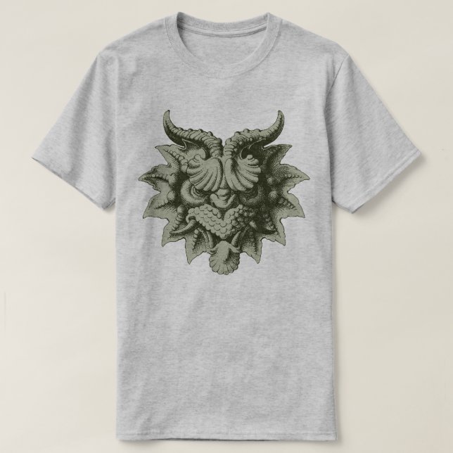 Camiseta Máscara de Gárgola 3 (Diseño del anverso)