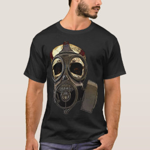 Camiseta Máscara de gas calavera