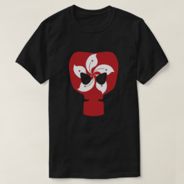 Camiseta Máscara de gas de bandera de Hong Kong