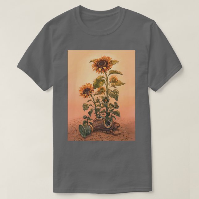 Camiseta Máscara de gas de resiliencia (Diseño del anverso)