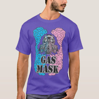 Camiseta Máscara de gas y humo