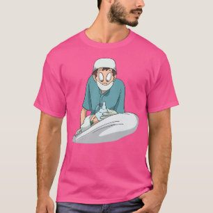 Camiseta Máscara de guardabarros del hospital de enfermería