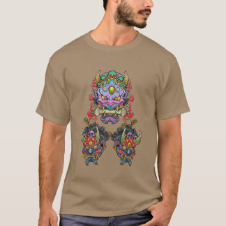 Camiseta Máscara de Hannya y de Oni