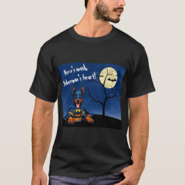 Camiseta Máscara de héroe de doberman