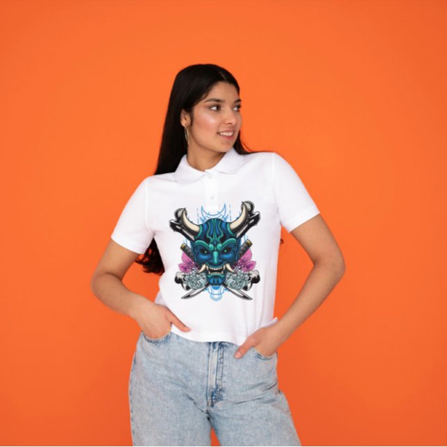 Camiseta Máscara de Kabuki Oni (Subido por el creador)