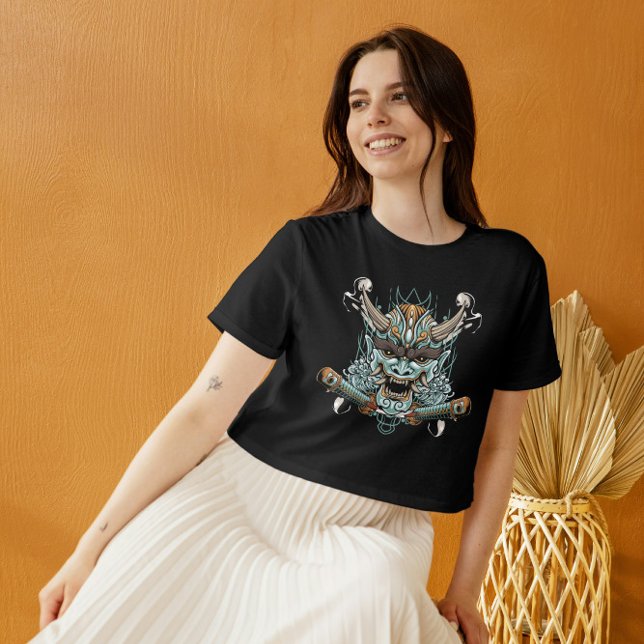 Camiseta Máscara de Kabuki Oni (Subido por el creador)