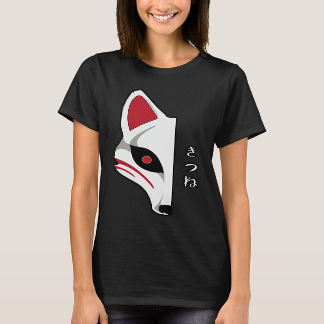 Camiseta Máscara de Kitsune (Anverso)