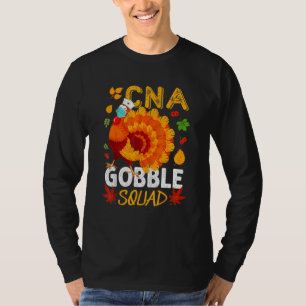 Camiseta Máscara de la escuadra de Cna Gobble Pavo Cna Enfe