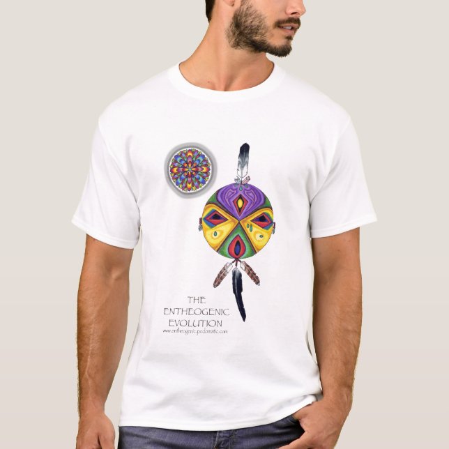 Camiseta Máscara de la evolución de Entheogenic (Anverso)