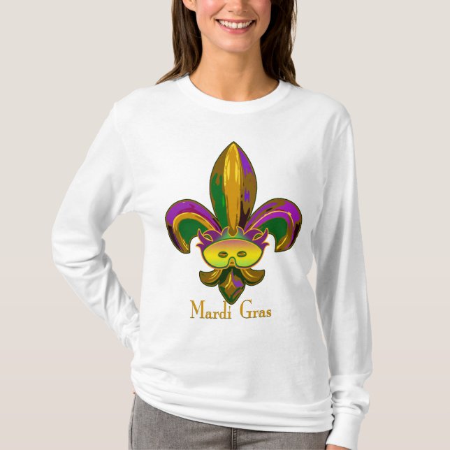 Camiseta Máscara de la flor de lis (Anverso)