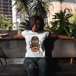 Camiseta Máscara de la tribu mona