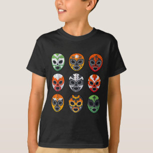 Camiseta Máscara de lucha libre Cinco De Mayo Mexicana B