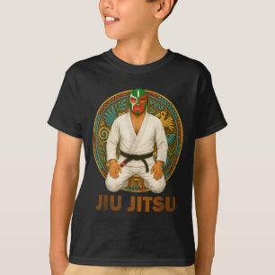 Camiseta Máscara de Lucha Libre de Jiu Jitsu al Estilo Vint