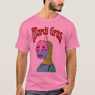 Camiseta Máscara de Mardi Gras