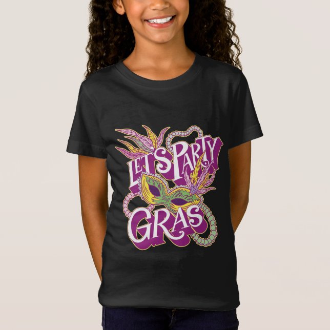 Camiseta Máscara de Mardi Gras 2022 (Anverso)