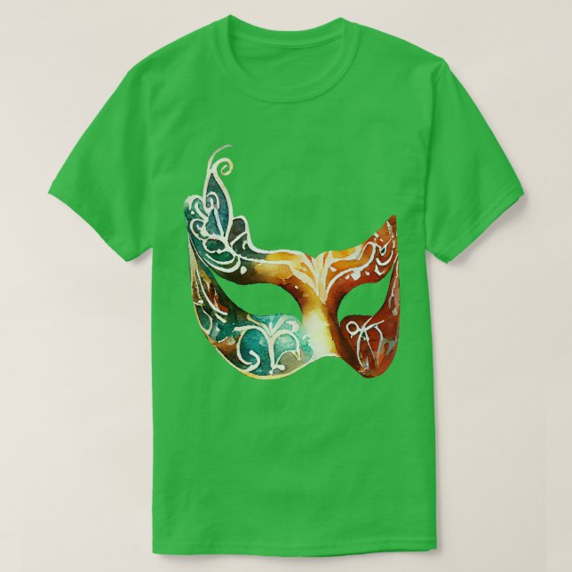 Camiseta Máscara de mascarada TShirt (Diseño del anverso)