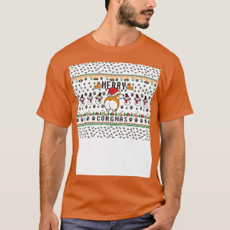 Camiseta Máscara de Navidades Corgi Lover