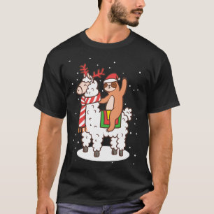 Camiseta Máscara de Navidades de la eslora de Alpaca