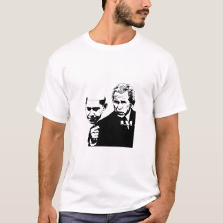 Camiseta máscara de obama del arbusto pequeña