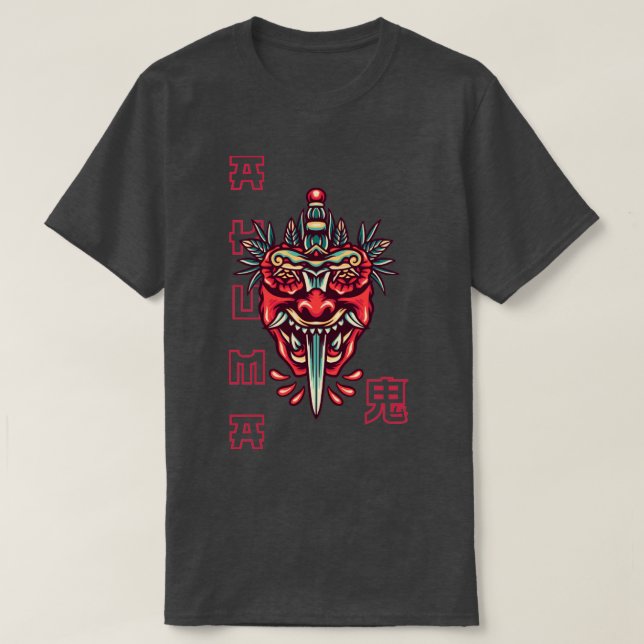 Camiseta Máscara de Oni2 (Diseño del anverso)