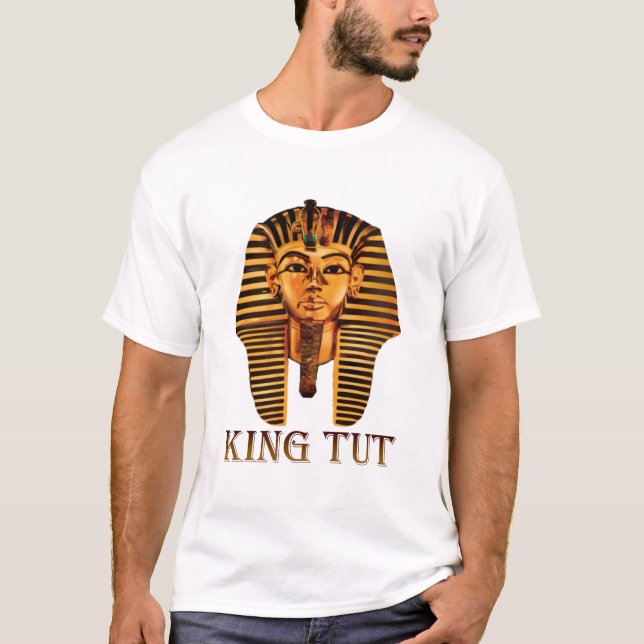 Camiseta Máscara de oro del Rey Tut (Anverso)