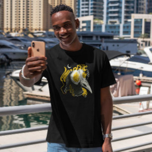 Camiseta Máscara de pájaro de cuerpo bizarro