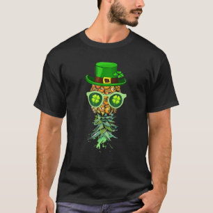 Camiseta Máscara de piña al revés St Patrick's Day diver