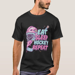 Camiseta Máscara de portero de hockey con goteo de helado C