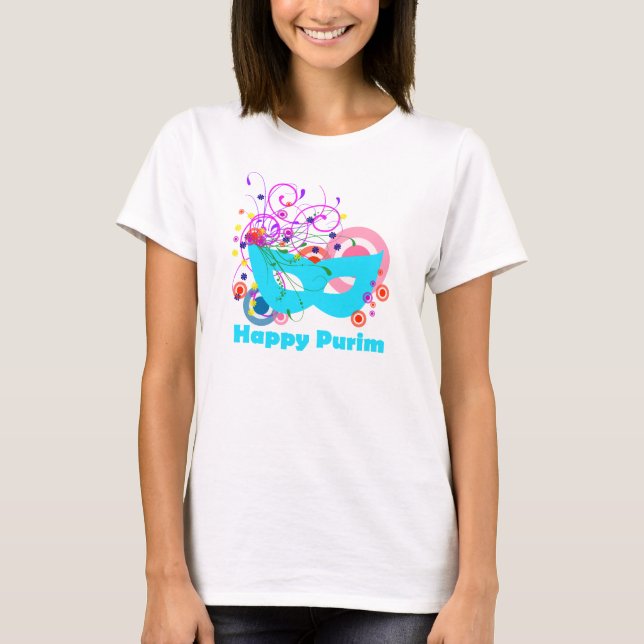Camiseta Máscara de Purim (Anverso)